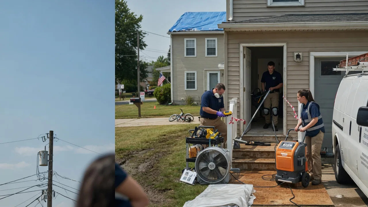 Water Damage Repair in Drury, MA near me